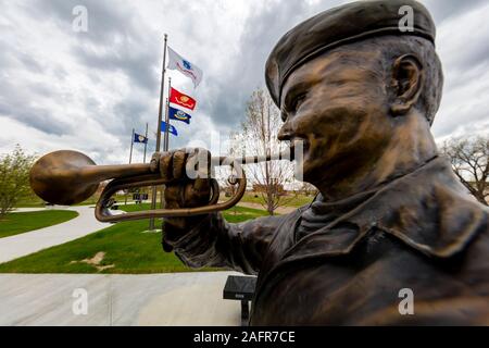 MAY 21 2019, USA - Northeast Montana Veterans Memorial Park Stock Photo