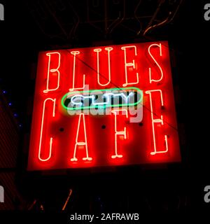 APRIL 30, 2019 MEMPHIS, TENN., USA - Beale Street Home of the Blues, Memphis Tenn. Stock Photo