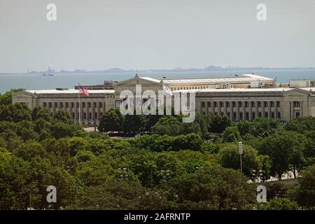 Field Museum in Chicago Illinois Stock Photo