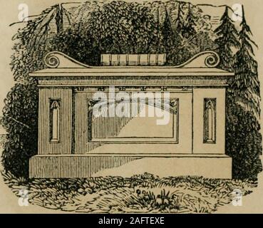 . Dearborn's guide through Mount Auburn : with seventy-six engravings for the benefit of strangers desirous of seeing the clusters of monuments with the least trouble ; with the established rules for the preservation of the cemetery, purchase of lots, and other concerns ... 30 JOHN THORNTON KIRKLAND, LL. D. HARVARD HILL. John Thornton Kirklaud was President of Harvard University, from1810, to 1828; which was a prosperous era for that institution: it wascrowded with stuilents, but his generosity kept him peuiiyless during thewhole term : he loved his mother; in his memorandum book, he wroteone Stock Photo