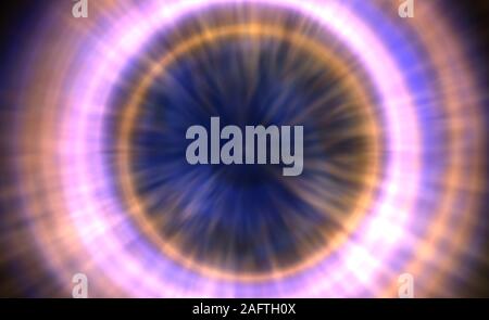 Abstract background imitating a portal in space Stock Photo