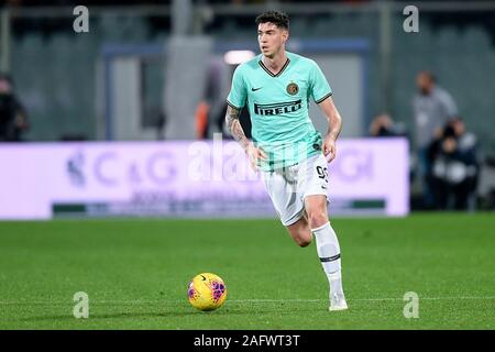 Florence, Italy. 15th Dec, 2019. Alessandro Bastoni of FC Internazionale during the Serie A match between Fiorentina and Inter Milan at Stadio Artemio Franchi, Florence, Italy on 15 December 2019. Photo by Giuseppe Maffia. Credit: UK Sports Pics Ltd/Alamy Live News Stock Photo