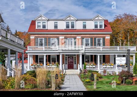 The Kedron Valley Inn, Woodstock, Vermont, USA. Stock Photo