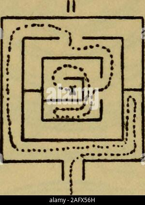 . Mazes and labyrinths; a general account of their history and developments. Stock Photo