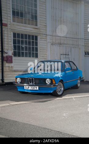 BMW E21 shape 3 Series based drag car Stock Photo