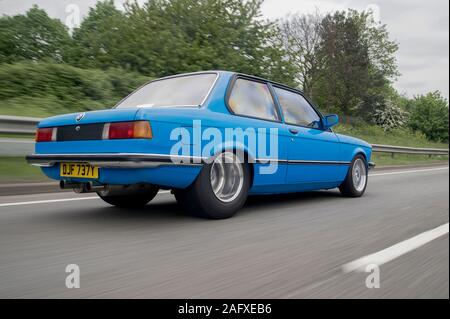 BMW E21 shape 3 Series based drag car Stock Photo