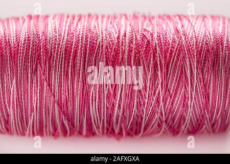 Yarn reels color full and closeup Stock Photo