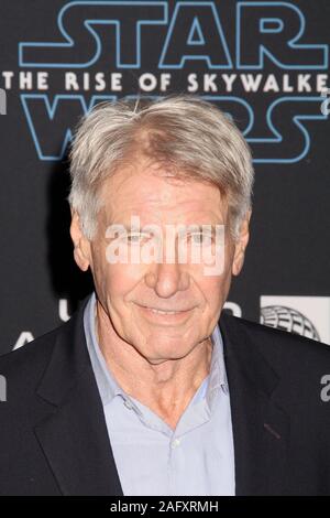 Harrison Ford 12/16/2019 “Star Wars: The Rise of Skywalker” Premiere held at the Dolby Theatre in Hollywood, CA Photo by Kazuki Hirata/HollywoodNewsWire.co Credit: Hollywood News Wire Inc./Alamy Live News Stock Photo