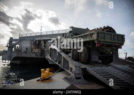 USNS Yuma expeditionary fast transport (EFT) under construction at the ...