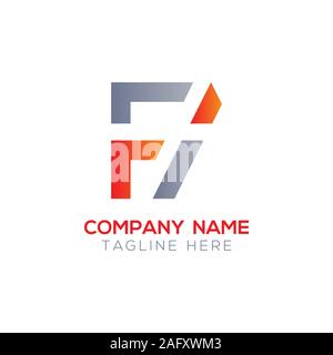 Initial FI Letter Linked Logo. Creative Letter FI Modern Business Logo Vector Template. FI Logo Design Stock Vector