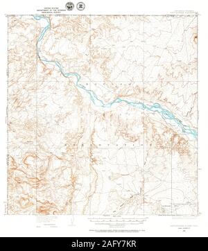 Rattlesnake, New Mexico, map 1934, 1:62500, United States of America by ...