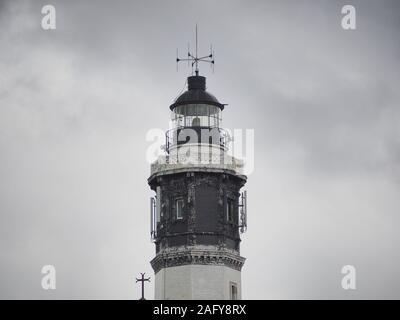 A lighthouse in Calais, France. Stock Photo