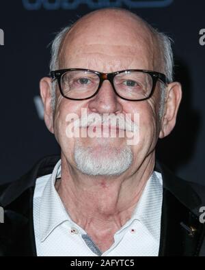 HOLLYWOOD, LOS ANGELES, CALIFORNIA, USA - DECEMBER 16: Frank Oz arrives at the World Premiere Of Disney's 'Star Wars: The Rise Of Skywalker' held at the El Capitan Theatre on December 16, 2019 in Hollywood, Los Angeles, California, United States. (Photo by Xavier Collin/Image Press Agency) Stock Photo