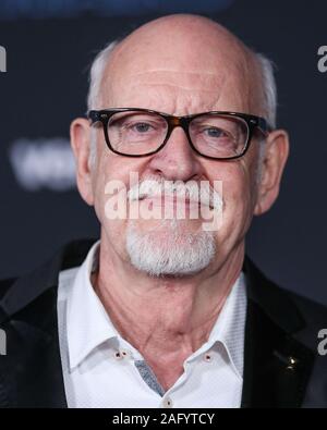 HOLLYWOOD, LOS ANGELES, CALIFORNIA, USA - DECEMBER 16: Frank Oz arrives at the World Premiere Of Disney's 'Star Wars: The Rise Of Skywalker' held at the El Capitan Theatre on December 16, 2019 in Hollywood, Los Angeles, California, United States. (Photo by Xavier Collin/Image Press Agency) Stock Photo