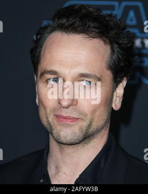 Matthew Rise Matthew Rhys attending the World Premiere of Star Wars: The Rise of ...