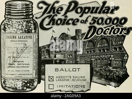 Clinical medicine. A SALINE is best as a rule for ridding the 