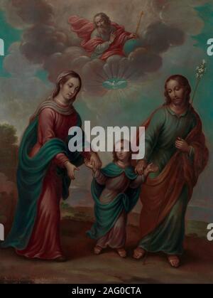 The Return of the Holy Family from Egypt, 1773. Stock Photo