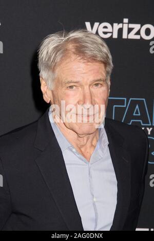 Harrison Ford  12/16/2019 'Star Wars: The Rise of Skywalker' World Premiere held at the Dolby Theatre in Hollywood, CA. Photo by K. Hirata / HNW / PictureLux Stock Photo