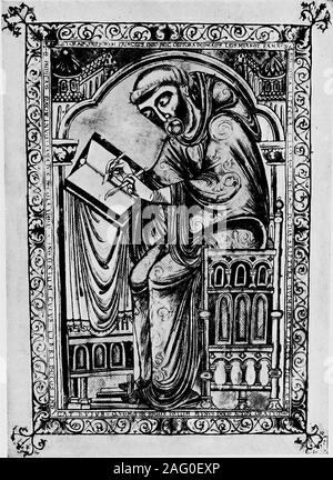 . Old English libraries; the making, collection and use of books during the middle ages. o compare its statements with the contents ofthe chest. There are a large, number of manuscriptvolumes, many of great value, beautifully illuminated andcarefully kept, for each is almost the sole valuable posses-sion perhaps of its owner! Then the money remaining inone corner of the chest is carefully counted and comparedwith the account in the register. If we look in we cansee also here and there among the books other valuablesof less peaceful character. There lie two or three daggersof more than ordinary Stock Photo