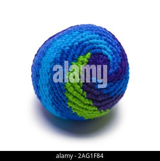 Toy Hacky Sack Isolated on White Background. Stock Photo