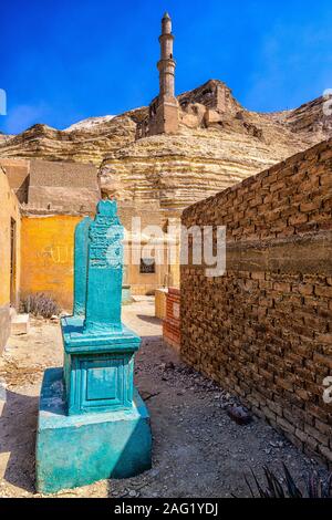 Mosque and Tomb of Shahin al Khalwati in the city of the dead Stock Photo