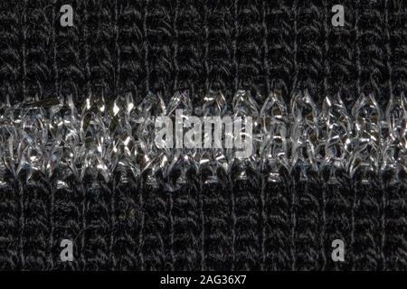 Texture of striped knitted fabric for the background and scrapbook Stock Photo