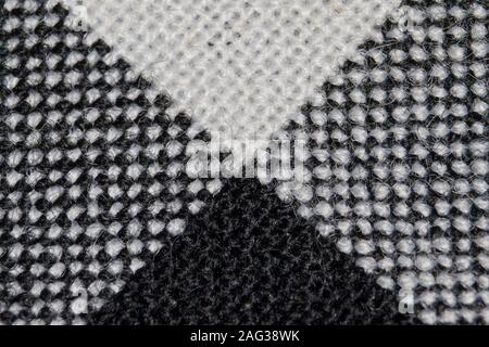 Texture of striped knitted fabric for the background and scrapbook Stock Photo