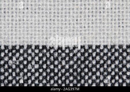 Texture of striped knitted fabric for the background and scrapbook Stock Photo