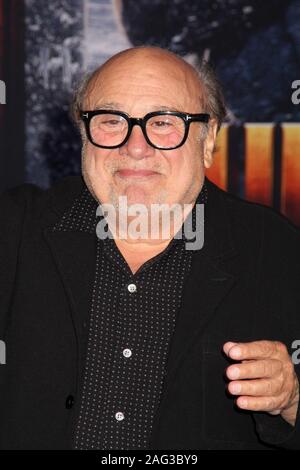 Los Angeles, USA. 09th Dec, 2019. Danny DeVito 12/09/2019 “Jumanji: The Next Level” Premiere held at the TCL Chinese Theatre in Hollywood, CA Credit: Cronos/Alamy Live News Stock Photo