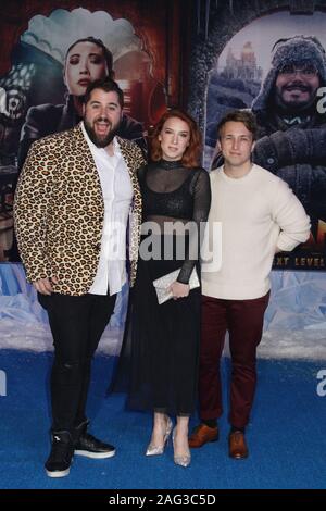 Los Angeles, USA. 09th Dec, 2019. SMOSH 12/09/2019 “Jumanji: The Next Level” Premiere held at the TCL Chinese Theatre in Hollywood, CA Credit: Cronos/Alamy Live News Stock Photo