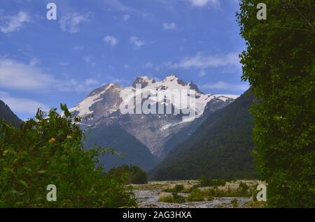 Mount Cerro Tronador, Chile Stock Photo