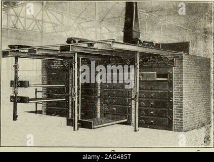 . Canadian foundryman (1918). .„....„..„ i *—J Shot Blasting Instead of Sand BlastingEnsures 100^ Cleaner Castings Globe chilled shot leaves a perfectly smoothsurface—an important factor where castingsare to be enamelled—sand leaves a sand coat-ing. SHOT DOES NOT WEAR THE HOSE, NOZ- • ZLE OR MACHINE AS FAST AS SAND, AND IT CLEANS EASILY 100c-„ BETTER. Let us tell you more about it. THE GLOBE STEEL CO.MANSFIELD. OHIO 1 n IU // what you need is not advertised, consult our Buyers Directory and write advertisers listed under proper heading. CANADIAN F O U N D RY M A N SLY Drawer Type Core Oven SAV Stock Photo