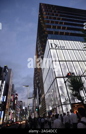 The House of Dior Ginza, Tokyo, Japan Stock Photo - Alamy