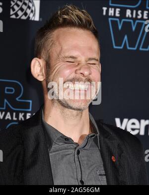 Dominic Monaghan attends the Premiere of Disney's "Star Wars: The Rise