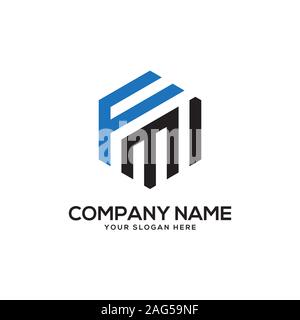 fm logo Stock Vector