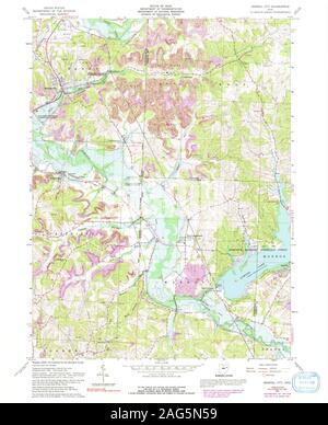 Usgs Topo Map Ohio Oh Mineral City 225781 1961 24000 Restoration 2ag5n59 