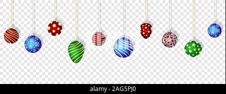 Christmas Ornaments Hanging On Gold Thread Royalty Free SVG, Cliparts,  Vectors, and Stock Illustration. Image 11375574.