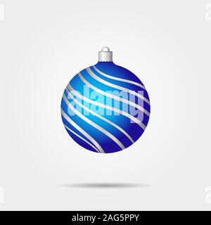 Christmas ball icon Stock Vector