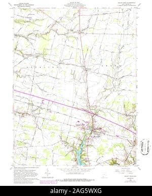 Mount Orab, Ohio, Map 1960, 1:24000, United States Of America By 