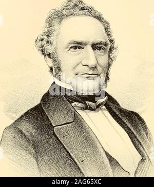 . Portrait and biographical album of Green Lake, Marquette and Waushara counties, Wisconsin ... long and short terms. Gov. Dodge drew theformer. He was re-elected in January, 1851. forthe term ending on the 4th of March, 1857. Thisclosed the public career of Henry Dodge. Thouo-h not an educated man he found delightin certain branches of-literature, especially duringthe latter part of liis life in careful perusals ofScotts Bible and its notes, and at his death,which occurred on June 19, 1869. at the home ofhis son, Augustus C. Dodge, in Burlington, Iowa,he was a member of the Episcopal Church. Stock Photo