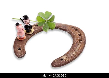 Lucky charm, new year, birthday Stock Photo