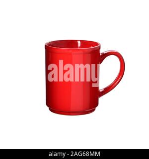 cup or colour ceramic mug on background new Stock Photo