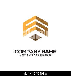 GD letter logo designs, initial name logo vector Stock Vector