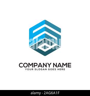 GD letter logo designs, initial name logo vector Stock Vector