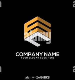 GN letter logo designs, initial name logo vector Stock Vector