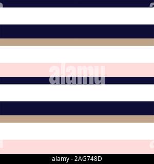 Colourful Classic Modern Stripe Pattern for shirt printing, textiles, jersey, jacquard pattern Stock Vector