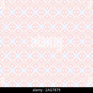 Christmas Fair Isle Seamless Pattern - This is a fair isle pattern suitable for website resources, graphics, print designs, fashion Stock Vector