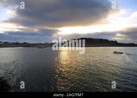 inner island ferry passenger scotland alamy inhabited easdale hebridean smallest permanently quarries flooded former