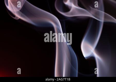 abstract background with smooth pink smoke and copy space for text, smoky abstract template Stock Photo