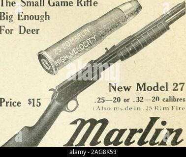 . Rod and gun. Two Guns in One and at Priceof One-Prices, $25.00 to  $1000.00. Send for new catalogue ofredesigned grades. Manufactured By THE  HUNTER ARMS CO. 29 HUBBARD ST. FULTON, N.Y. The Small Game RifleBig  EnoughFor Deer. New